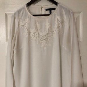 White House Black Market long sleeve blouse